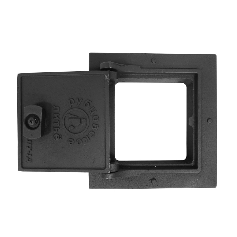 Дверца поддувальная уплотненная крашеная ДПУ-1Д RLK 4019 "Лофт" (190*200 мм)