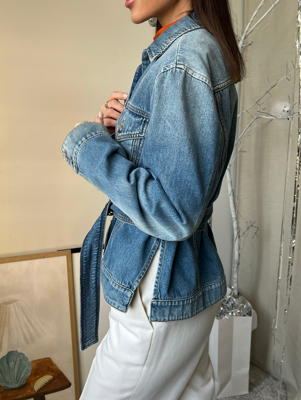 Джинсовая куртка Sportmax Code, М