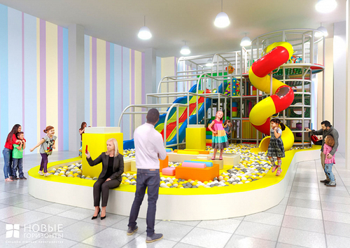 Детский игровой лабиринт Эверест