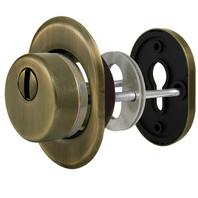 Накладка бронированная Fuaro DEF 9726  M6x90 AB-6 бронза (с накладкой)