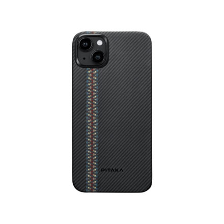 Чехол Pitaka Fusion Weaving MagEZ Case 4 для iPhone 15 Rhapsody