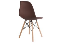 Пластиковый стул Eames PC-015 brown