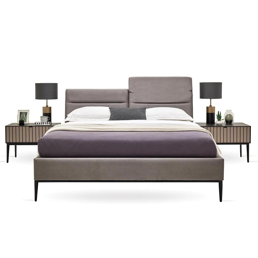 Кровать с изголовьем 200x200 ENZAHOME RIGA EH60823