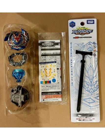 Волчок и лаунчер Winning Valkyrie 12 Volcanic B104 от Takara Tomy