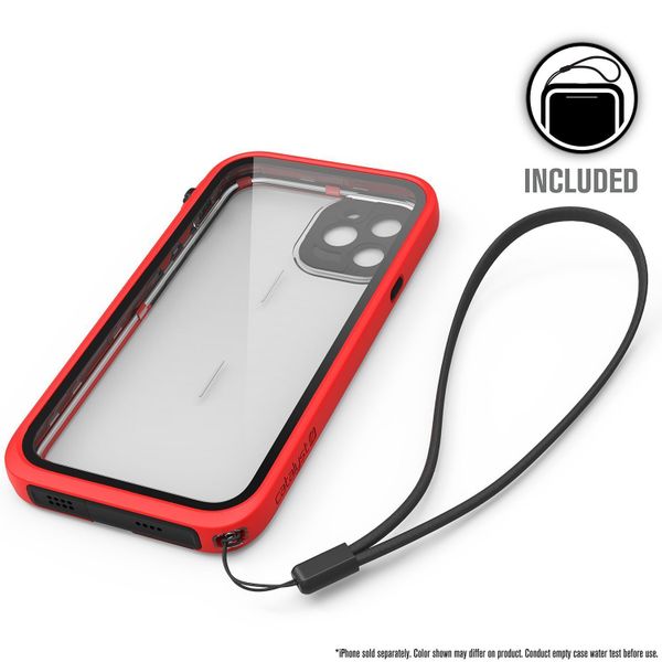 Водонепроницаемый чехол Catalyst Waterproof Case для iPhone 11 Pro красный (Red)