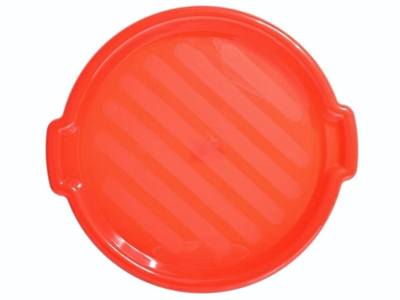 Поднос 34,5см пластмассовый круглый