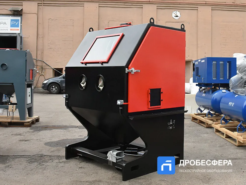 Пескоструйная камера PST КСО-135-Н-ФВР-М с боковой загрузкой