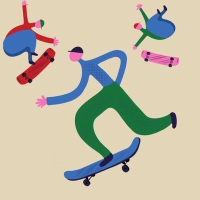 Спорт, скейт, драйв