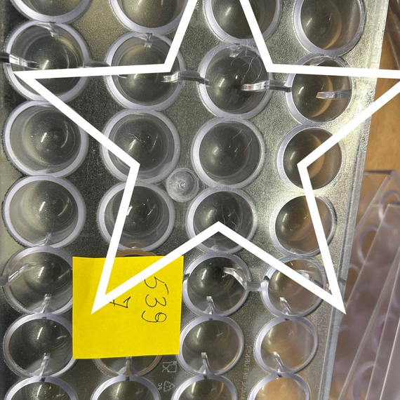 539-у | Форма для шоколадных изделий (275*175мм)