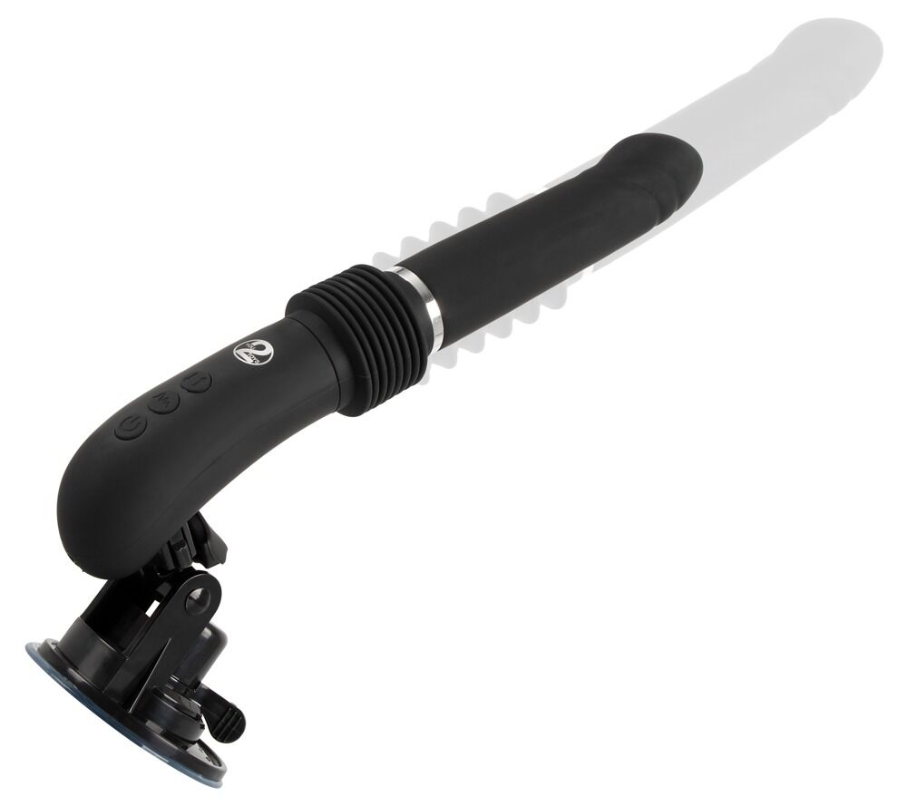 Черная секс-машина с пультом ДУ RC Fucking Machine 2.0 (Цвет: черный)