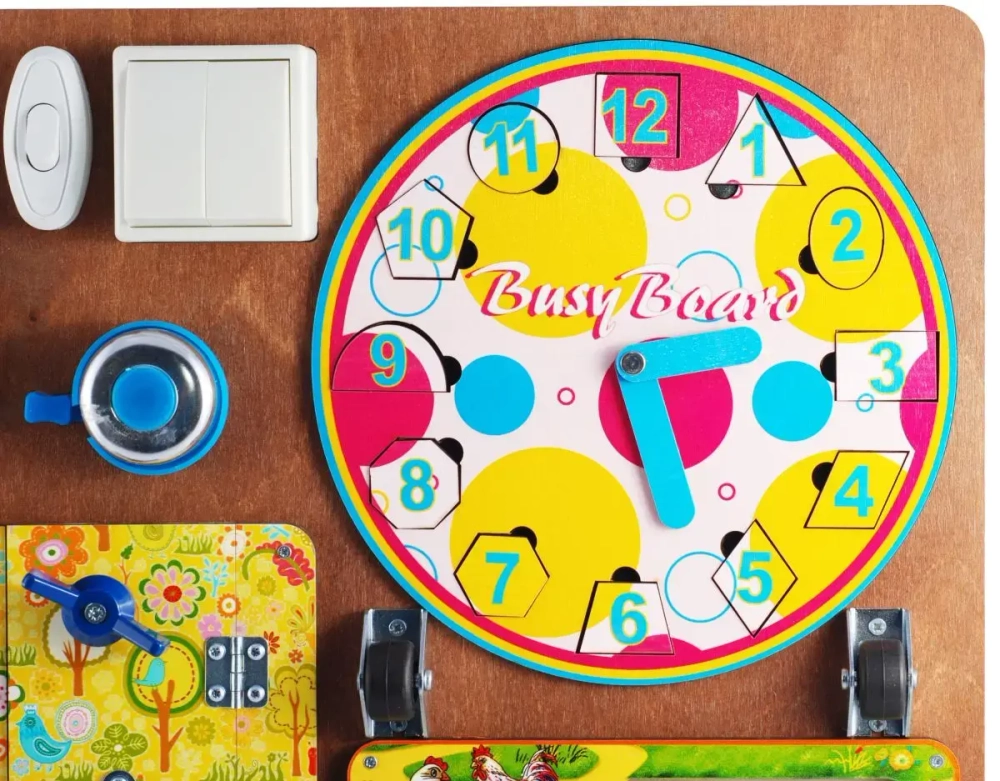 BusyBoard Развивающая доска №2 для девочек