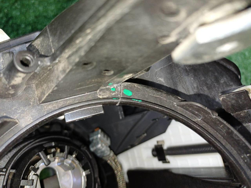 Фара правая Mercedes GLK X204 (2012-2015) ксенон