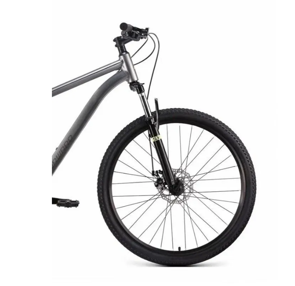 Велосипед 27.5" FORWARD APACHE SX,  рама 19" серый/чёрный 2026