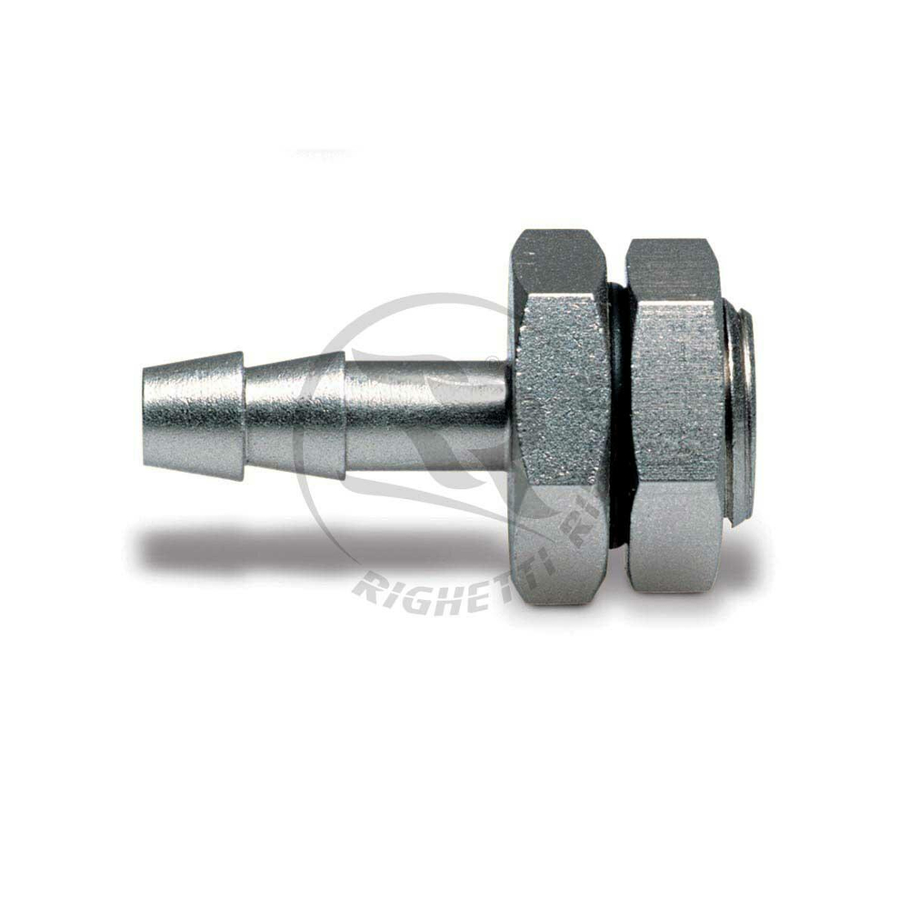 Соеденитель шланга для топливного бака с гайкой