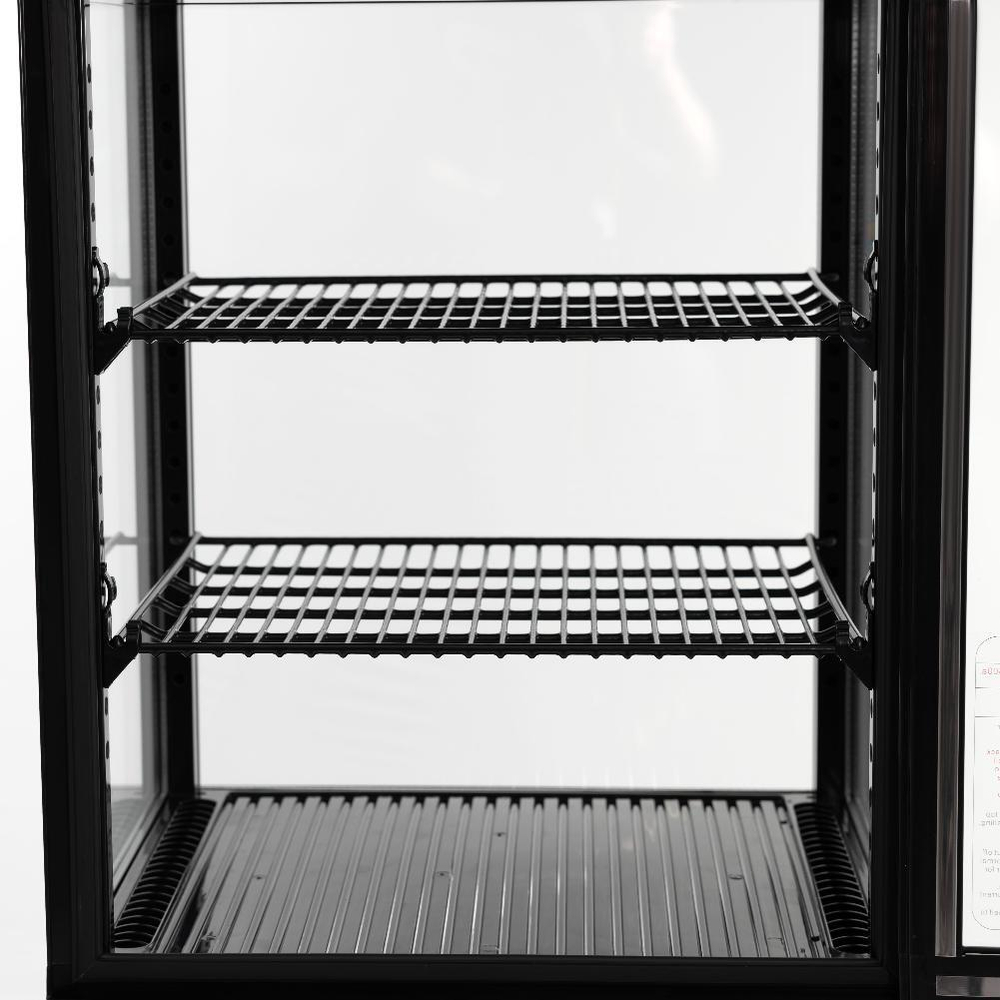 Витрина холодильная RT-58L Foodatlas черный