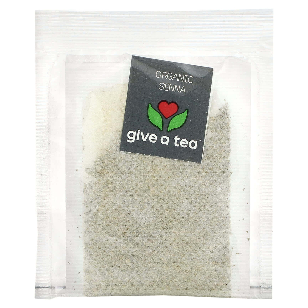 NOW Foods, Real Tea, органическая сенна, без кофеина, 24 чайных пакетика, 48 г (1,7 унции)