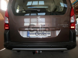 Фаркоп оцинкованный Galia C052A для Peugeot Partner 2008-, Citroen Berlingo 2008-(паспорт и сертификат в комплекте)(без электрики)