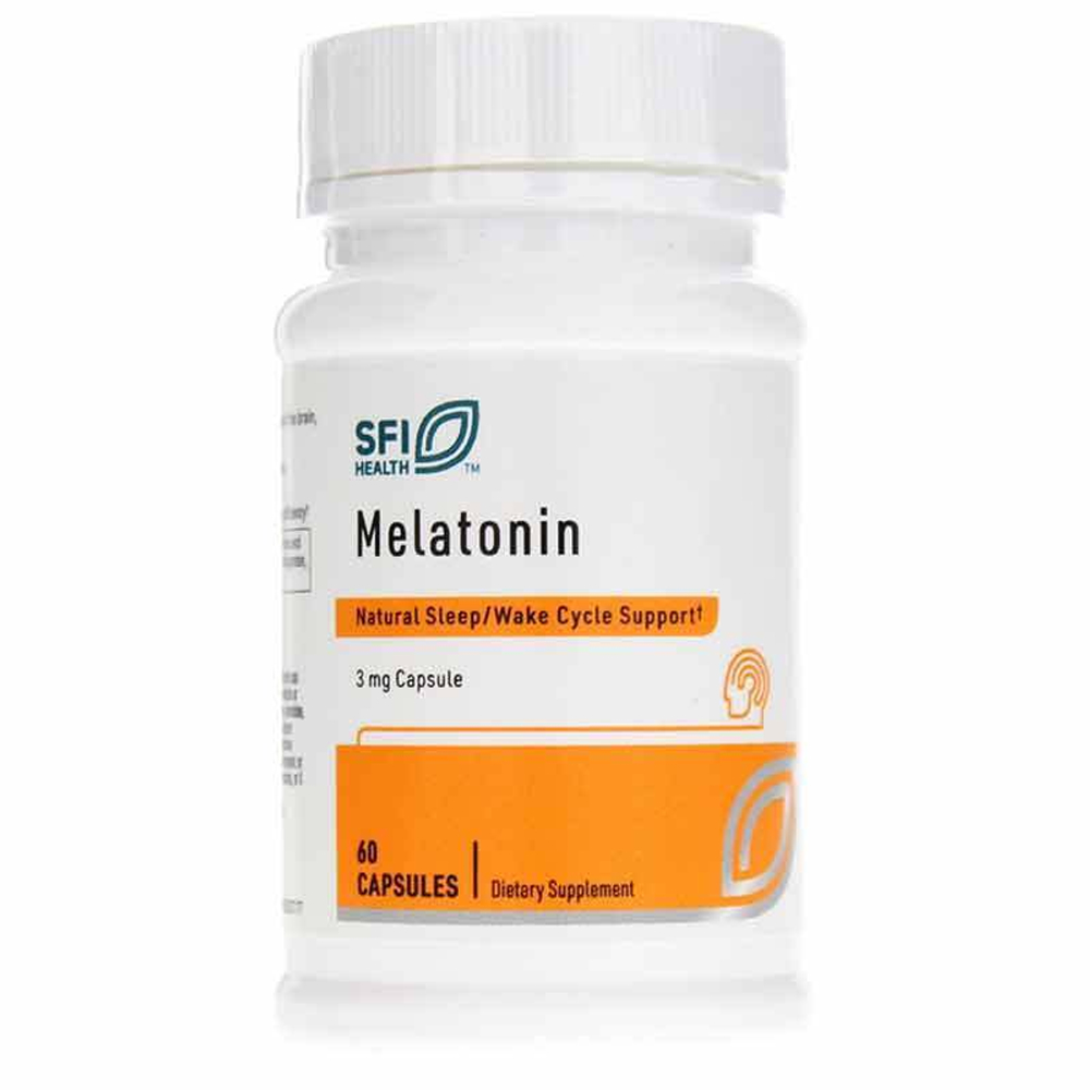 Klaire Labs - Melatonin (3 MG) - 60 capsules