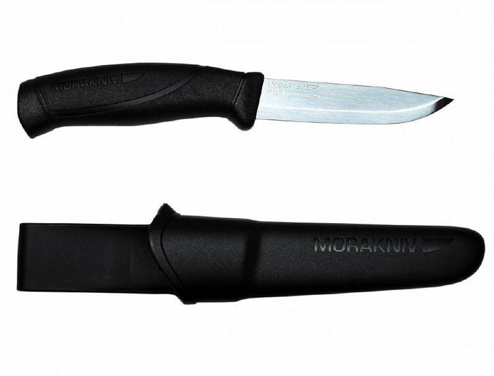 Нож Mora Companion Black нержавеющая сталь