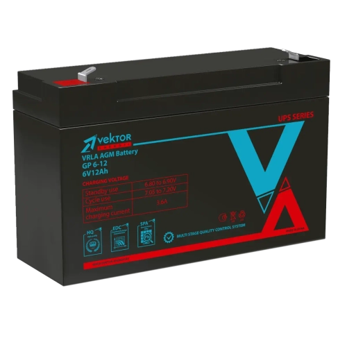 Аккумуляторная батарея Vektor Energy GP 6-12