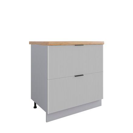 Кухня Модуль СКБ 800 Мелисса Белый Скин