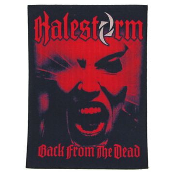 Нашивка спиновая Halestorm Back From The Dead (381)