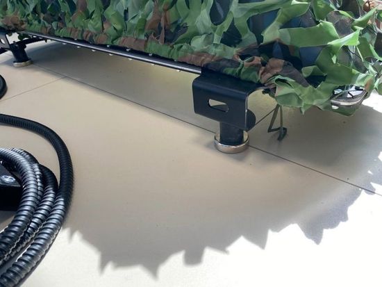 Система радиоэлектронной борьбы (РЭБ) – "Люстра" 9 каналов (680-1050мгц с двойной поляризацией, 1040–1200мгц, 2300-2510мгц 5700-6000мгц)