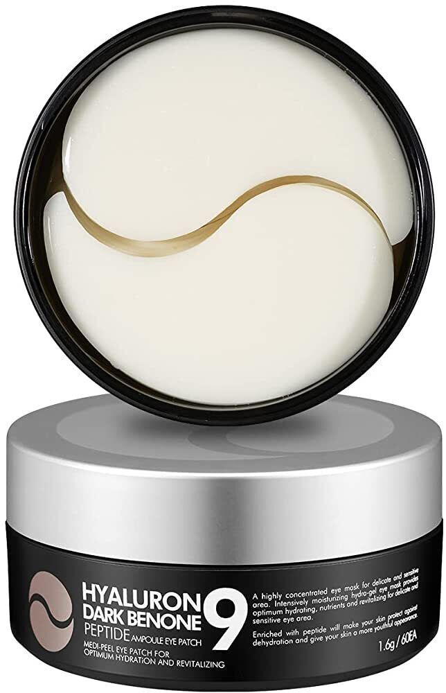 Осветляющие патчи с пептидами Medi-Peel Hyaluron Dark Benone Peptide 9 Ampoule Eye Patch 60 шт