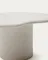 Macarella Журнальный столик из белого цемента 83 x 77 см