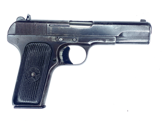 Охолощенный ТТ СХП пистолет Токарева СССР 1952 г. Оригинальное воронение, в отличном состоянии