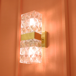 Бра Cloyd CORUND-A W2 / выс. 27 см - латунь (арт.20177)