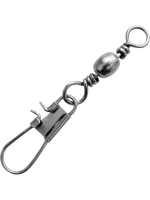 Карабин с вертлюгом для рыбалки SY-3702 №12 (упк. 8 шт.)