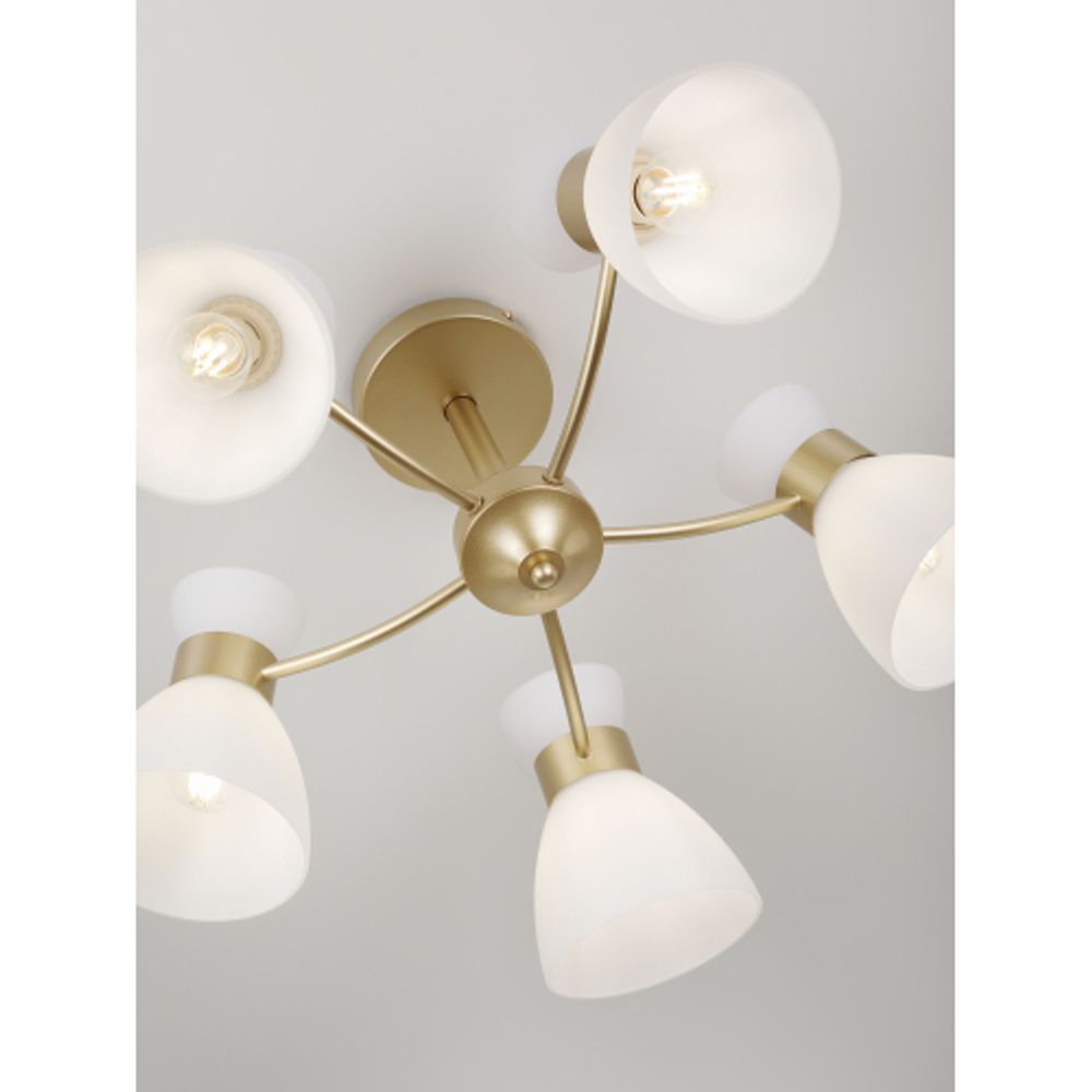 Люстра Rivoli Wendy 9184-305 5хЕ27 60 Вт модерн | Лайт