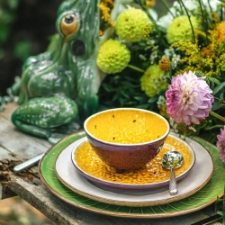 Тарелка десертная Bordallo Pinheiro Tropical Fruits Passion Fruit (21 см)