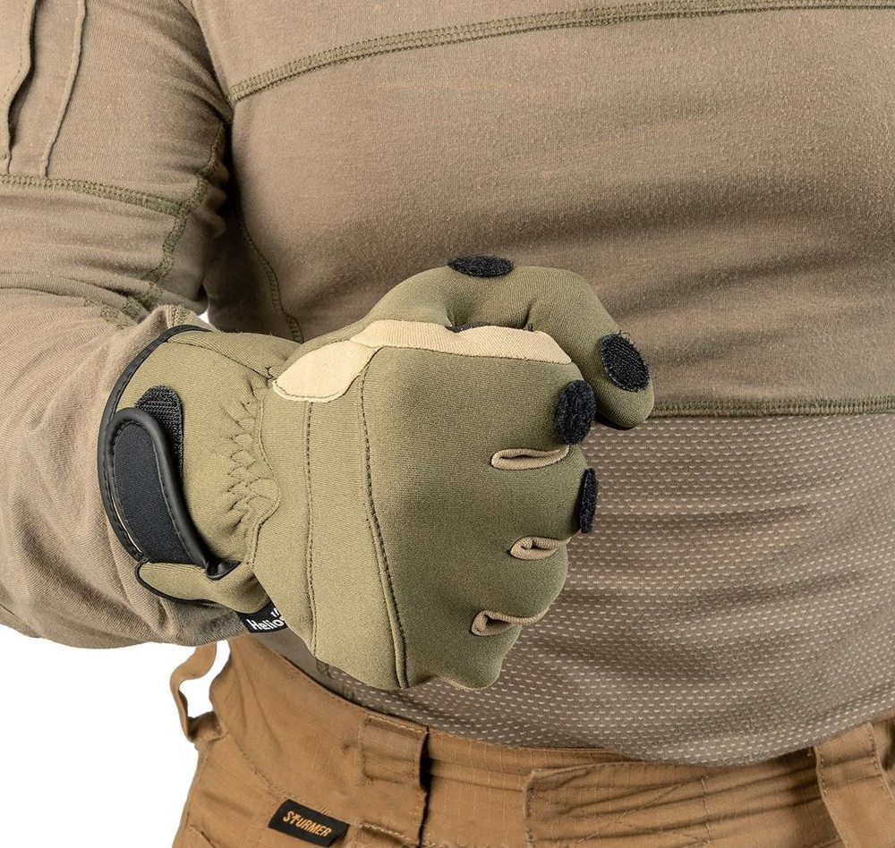 Перчатки для рыбалки FISHER неопрен. на липучке