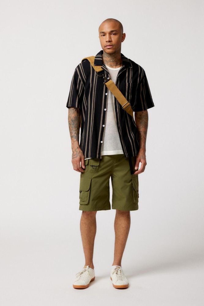 Шорты Alpha Industries Belted Cargo Short Green