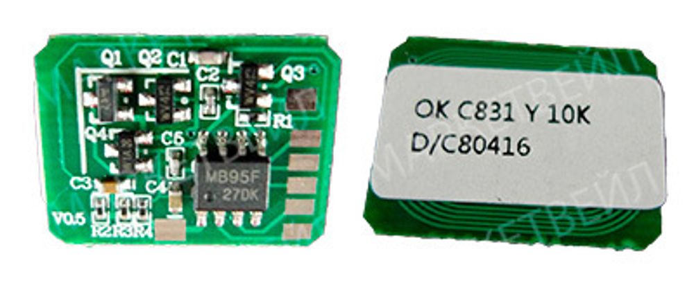Чип OKI C831/841 (44844505) Yellow, 10K (ELP Imaging®)