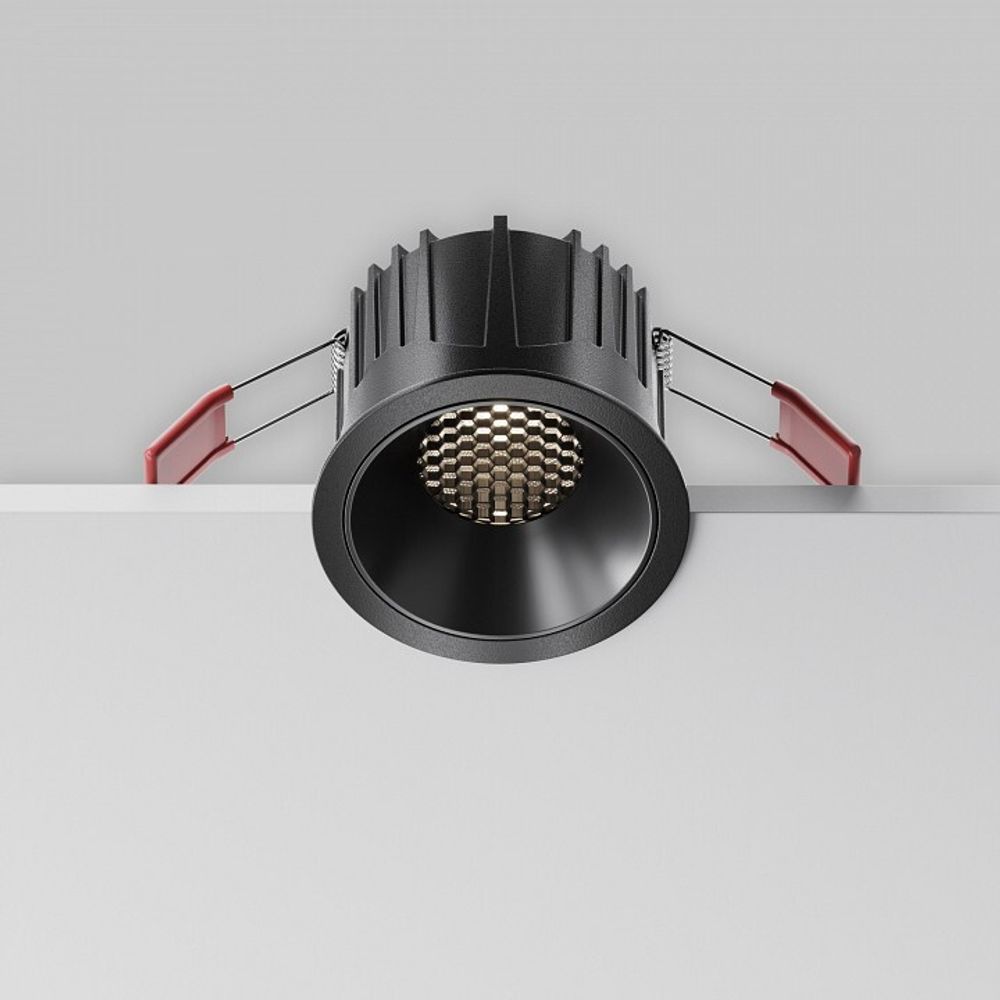 Встраиваемый светильник Maytoni Alfa LED DL043-01-15W4K-RD-B-1