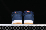 Nike SB Dunk Low Navy Black Gum