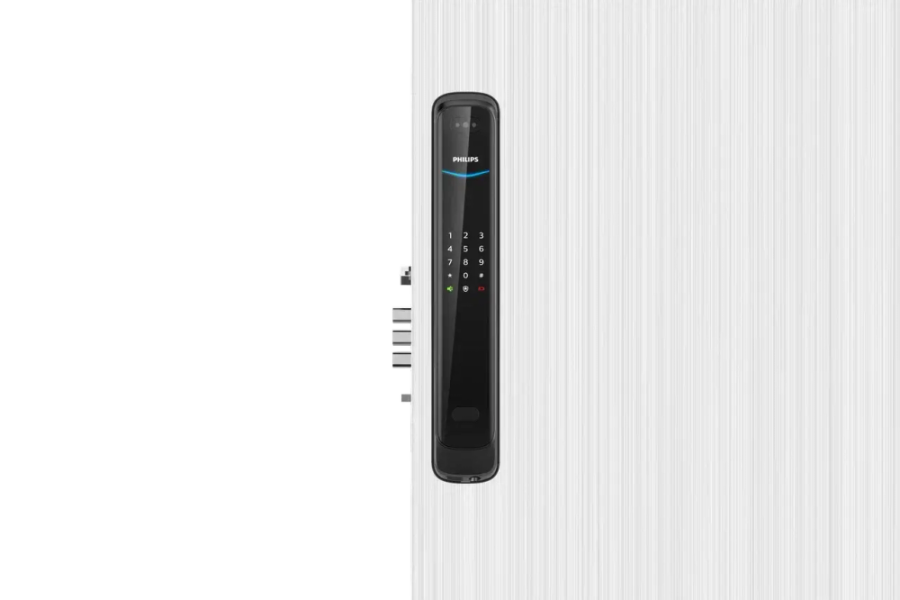 Умный замок Philips DDL702 с технологией распознавания лиц черный