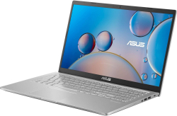 Ноутбук ASUS VivoBook X515JA-BQ2527, 15.6", IPS, Intel Core i7 1065G7 1.3ГГц, 8ГБ, 256ГБ SSD, Intel Iris Plus graphics , noOS, 90NB0SR2-M001V0, серебристый