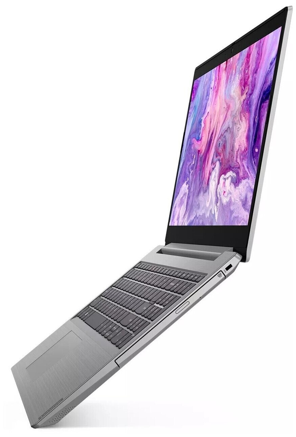 Ноутбук Lenovo IdeaPad 3 15IML05, 15.6" IPS, Intel  Core i5  10210U 1.6ГГц, 8ГБ, 256ГБ SSD,  Intel UHD Graphics , Free DOS, 81WB011SRK,  серый