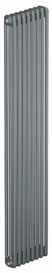 Радиатор Rifar Tubog 3180 - 8 секций трубчатый стальной подключение боковое (Титан)