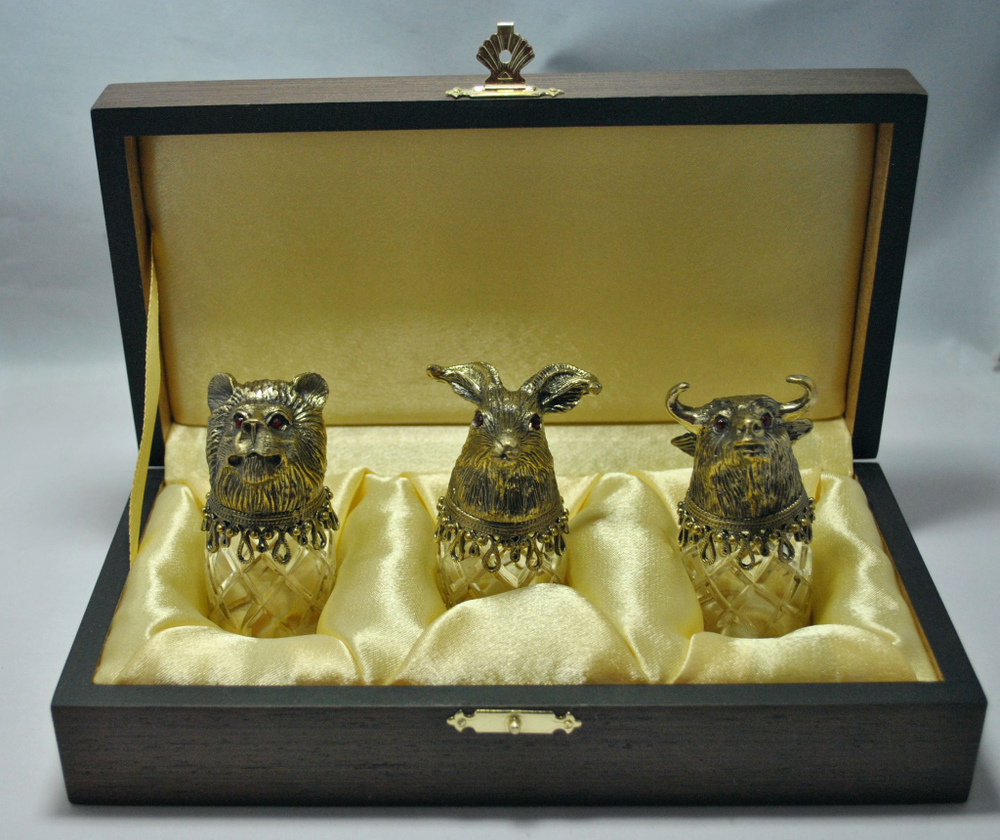 Стопки-перевертыши "Звери" №9, в наборе 3 шт. в ассортименте