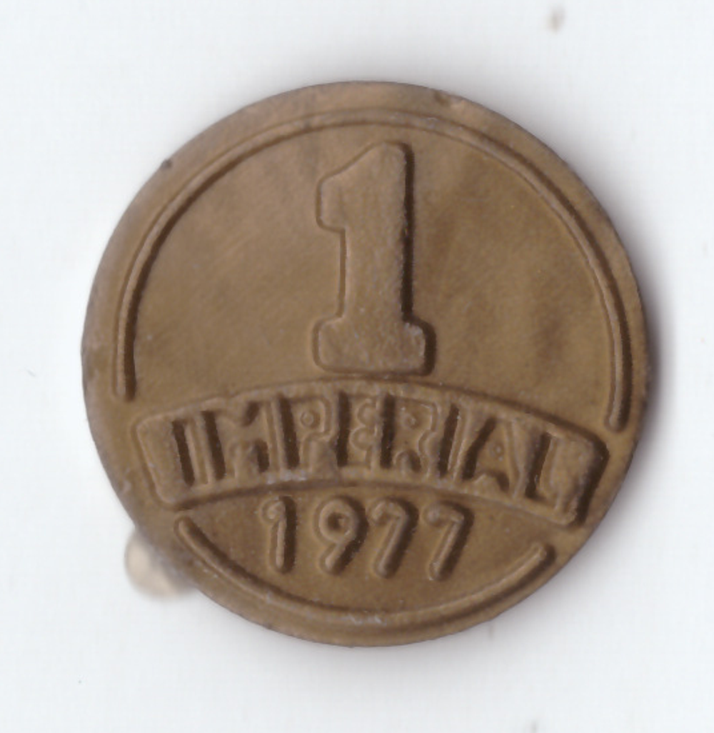 Винный жетон 1 IMPERIAL (пластмасса) VF