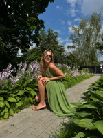 Сарафан Анабелла травяной