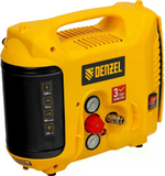 Компрессор поршневой безмасляный DENZEL DL1300 с набором 58011