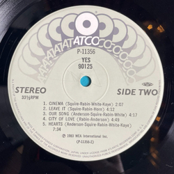 Винтажная виниловая пластинка LP Yes 90125 (Japan 1983) (Obi) Changes