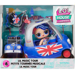 L.O.L. Surprise! Набор мебели Музыкальное турне с Cheeky Babe 6 серия O.M.G. House of Surprises Lil Music Tour