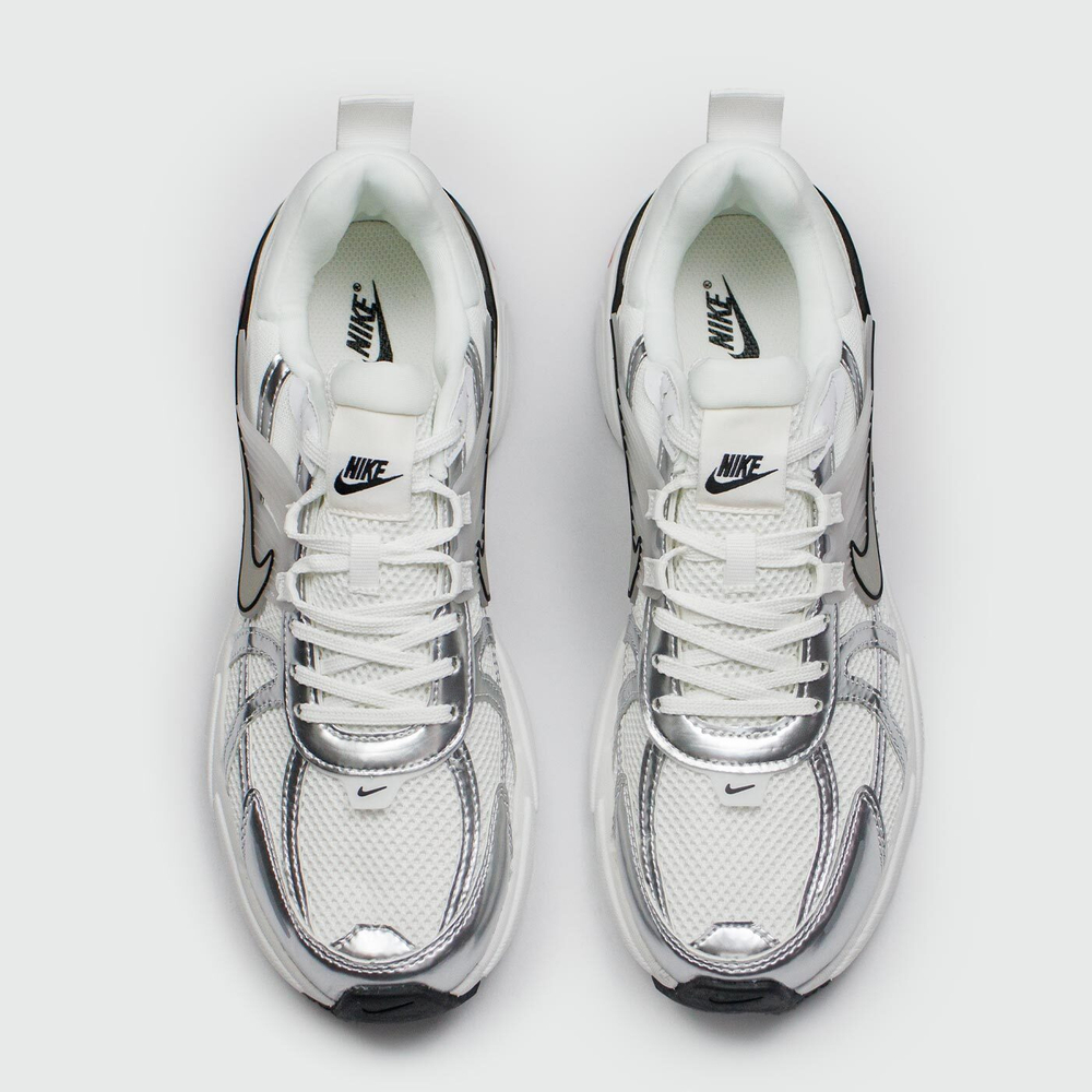 Кроссовки Nike V2K Run White Silver Red